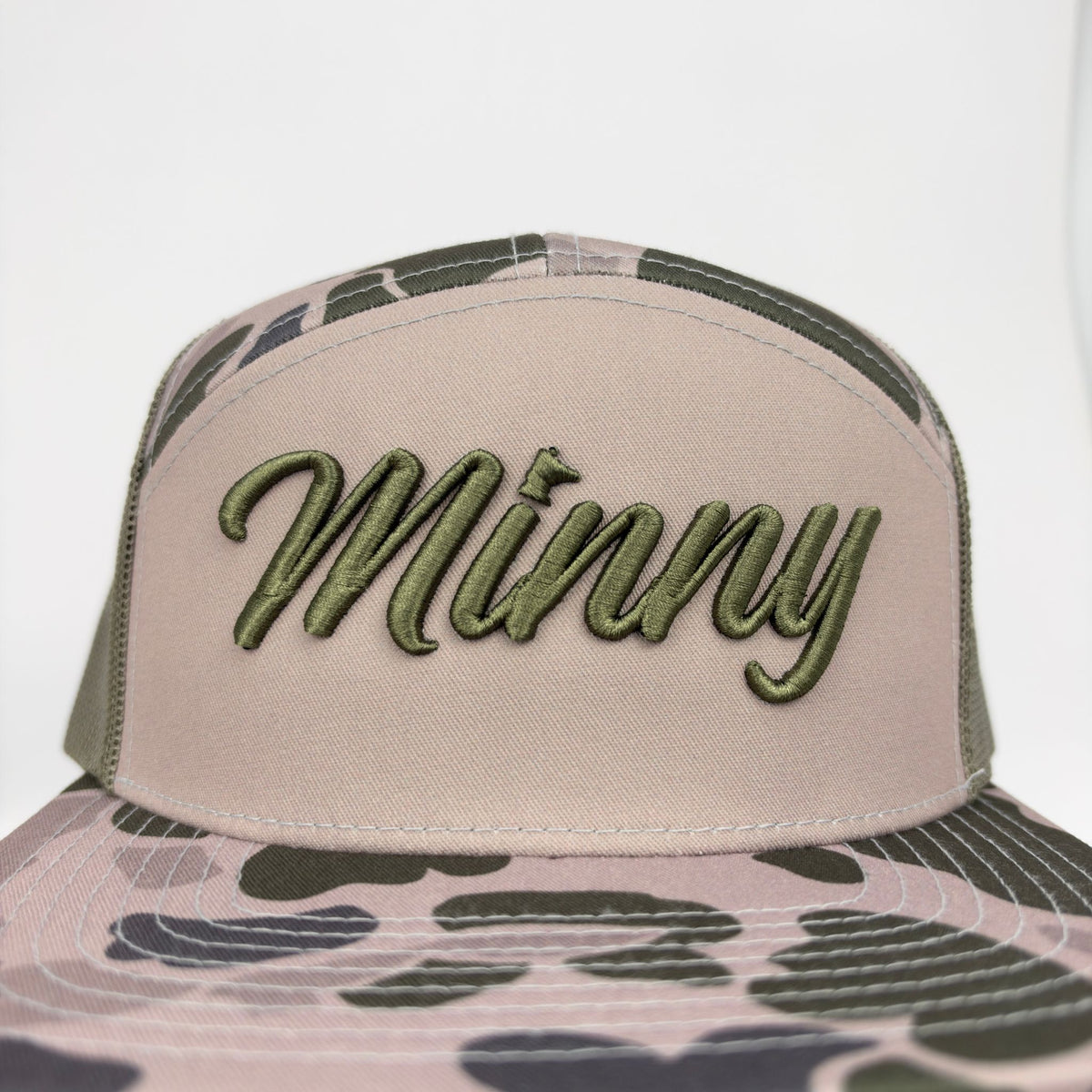 The Marshland | 7-Panel Camo Trucker Hat