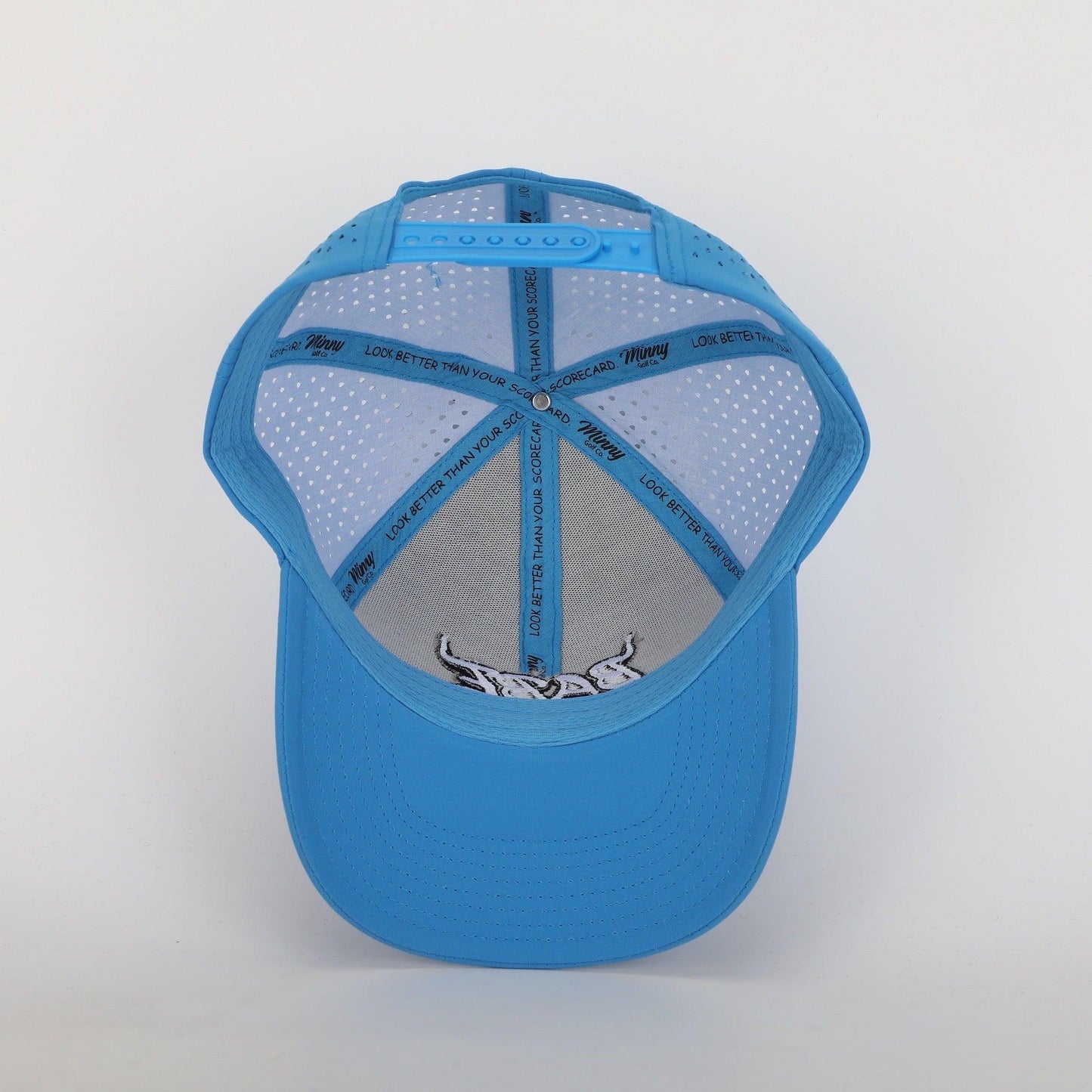 The Babe | Perforated 6-Panel Snapback Hat - Minny Golf Co