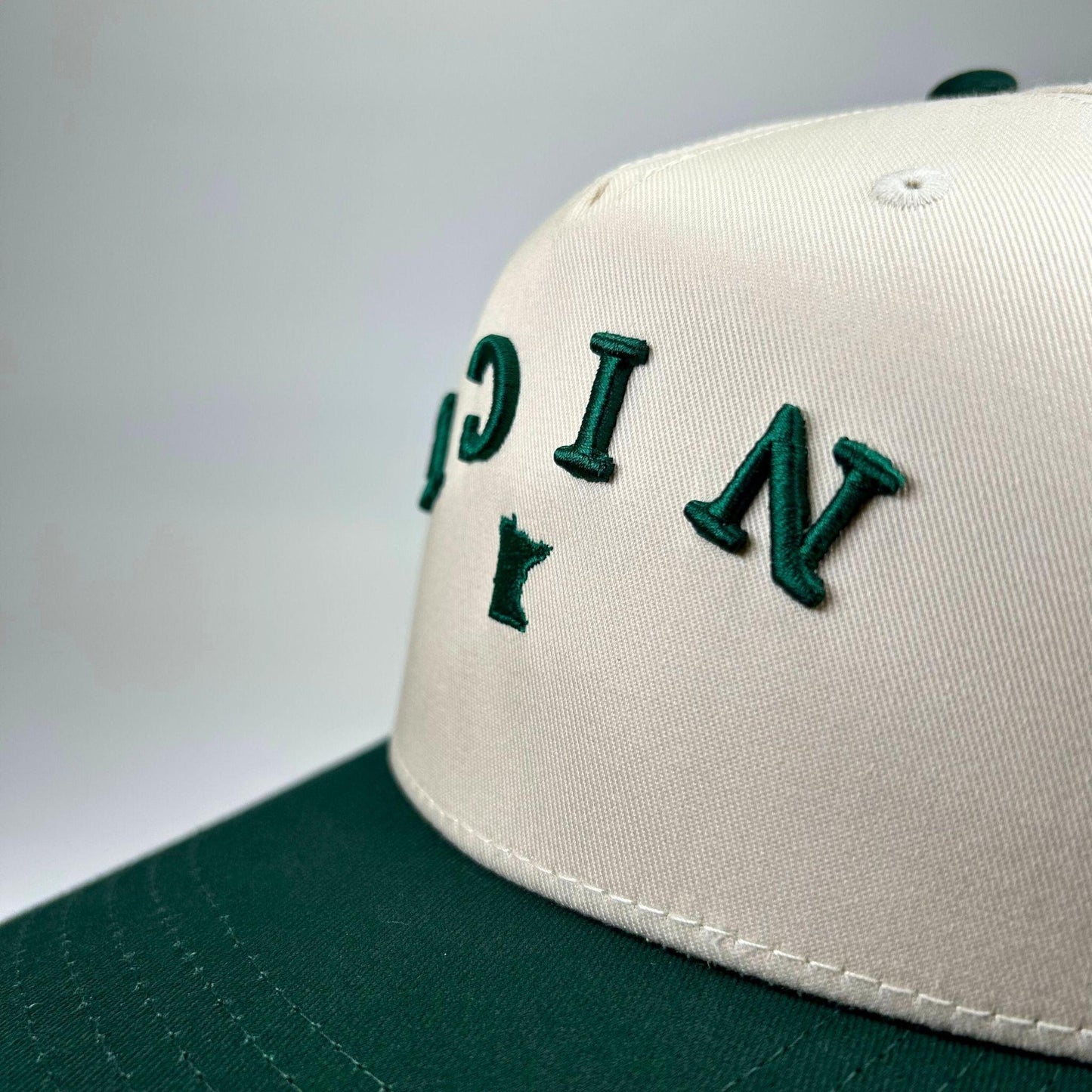 Minnesota NICE Vintage Snapback (Green) | Minny Co. - Minny Golf Co