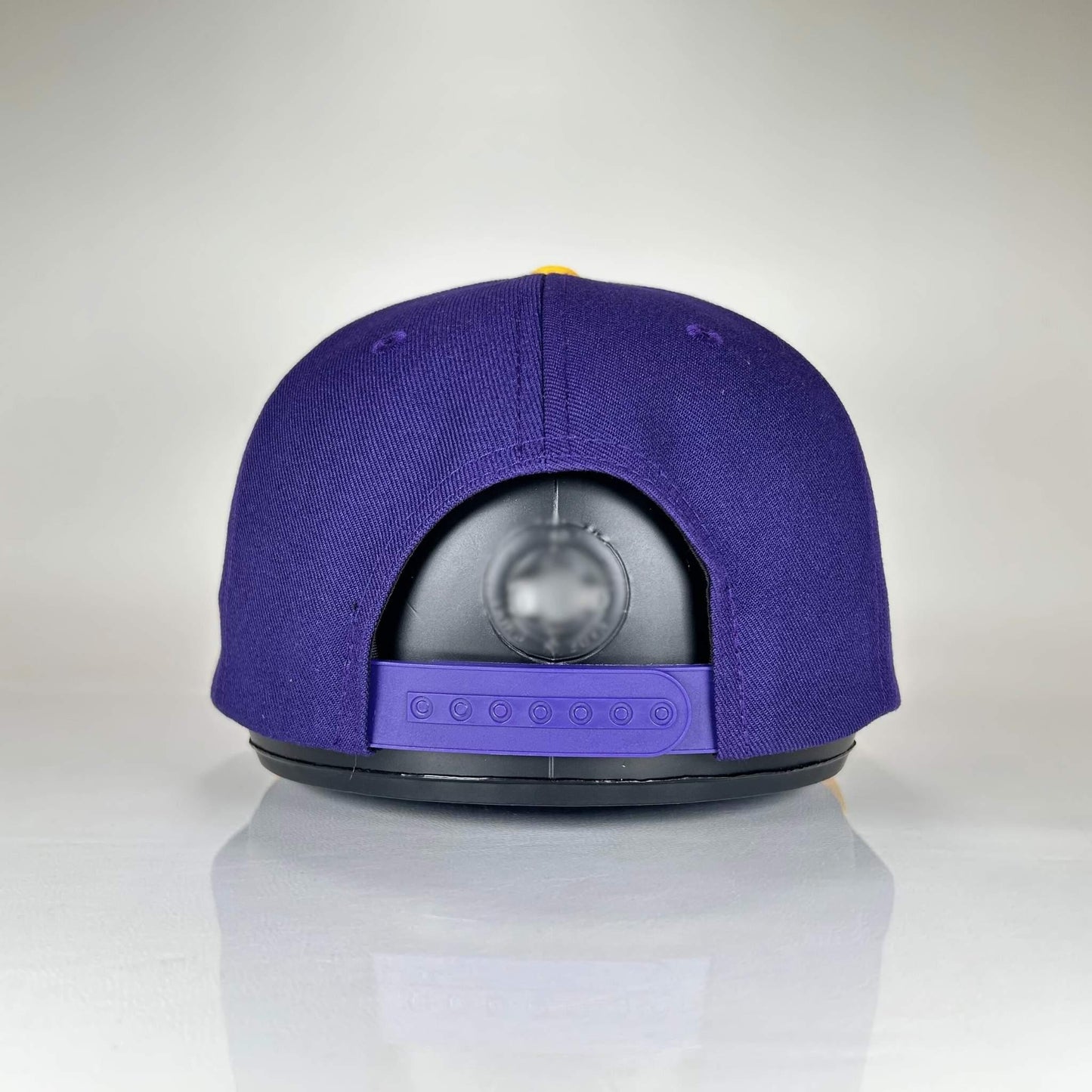 SKOLSZN Flat Bill Snapback – Minnesota Football Inspired (Purple/White/Yellow) - Minny Golf Co