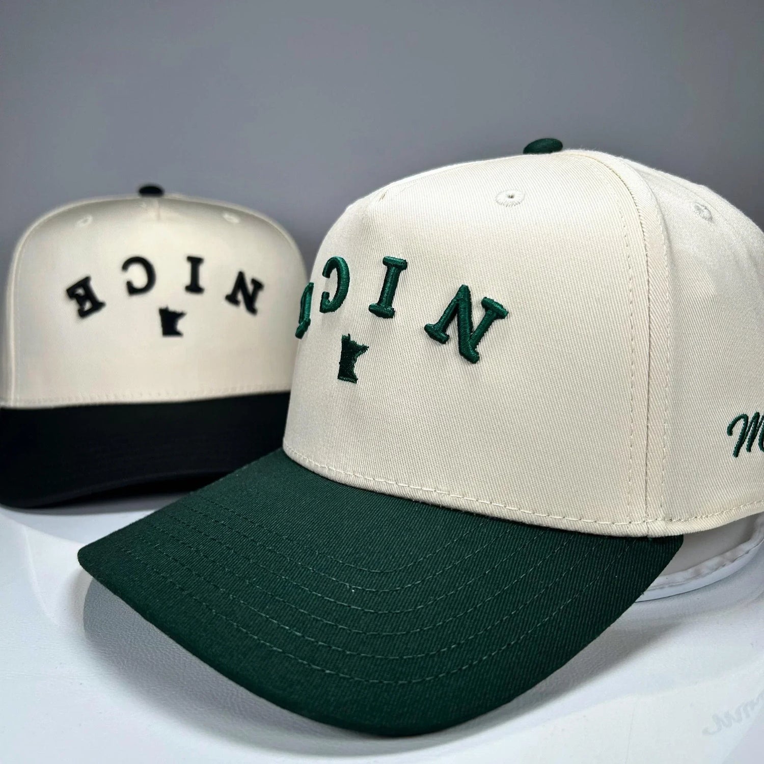Vintage 5-panel Snapback Hats - Minny Golf Co