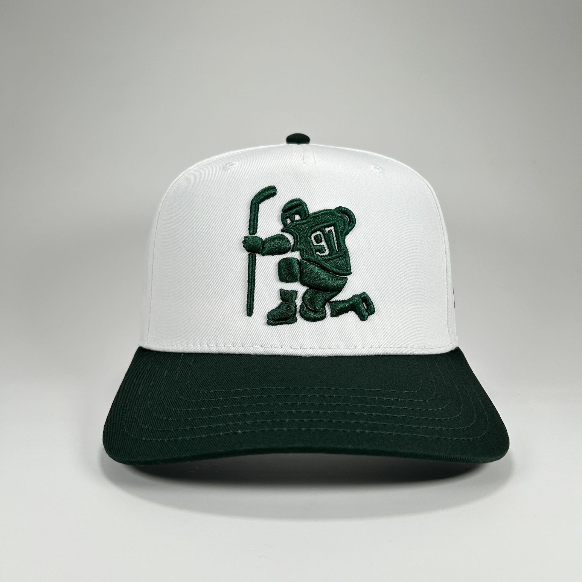 The Celly | Minnesota Hockey Puff Embroidery 5-Panel Hat - Minny Golf Co