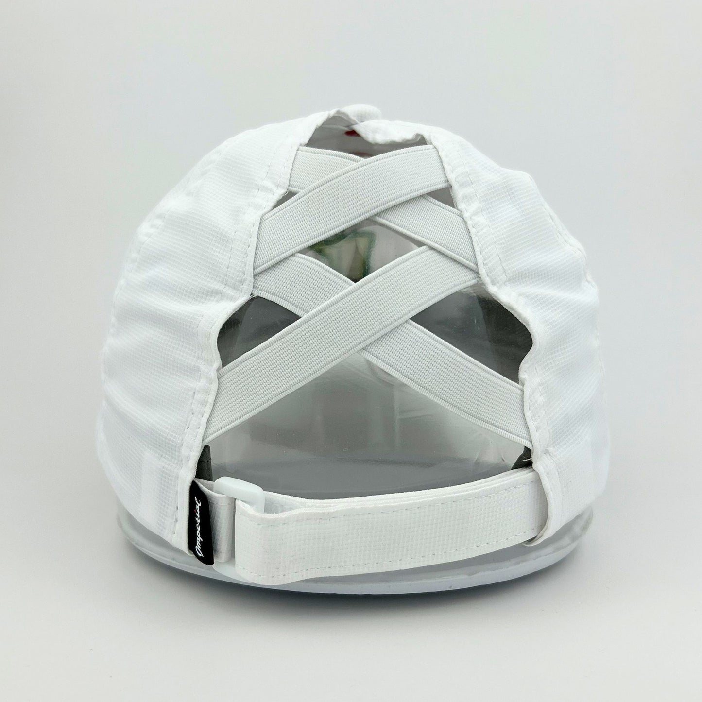 Womens white Minnesota Masters hat  back view