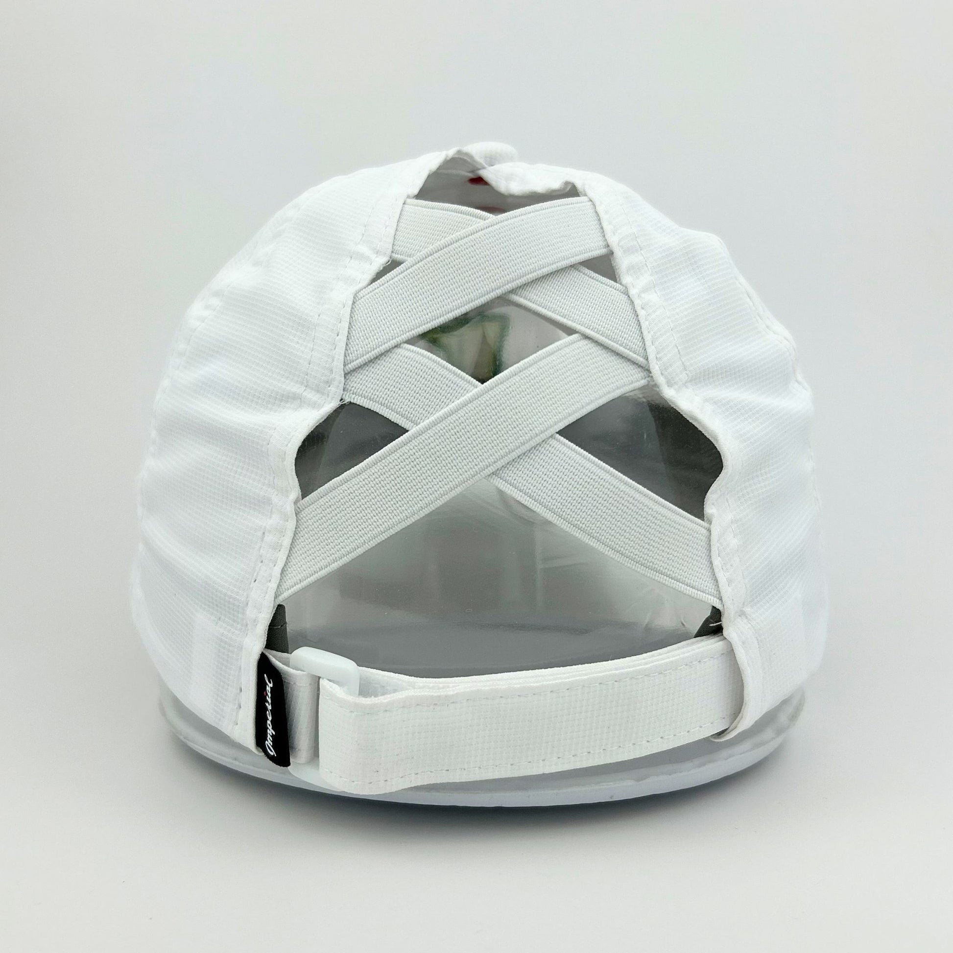 Womens white Minnesota Masters hat  back view
