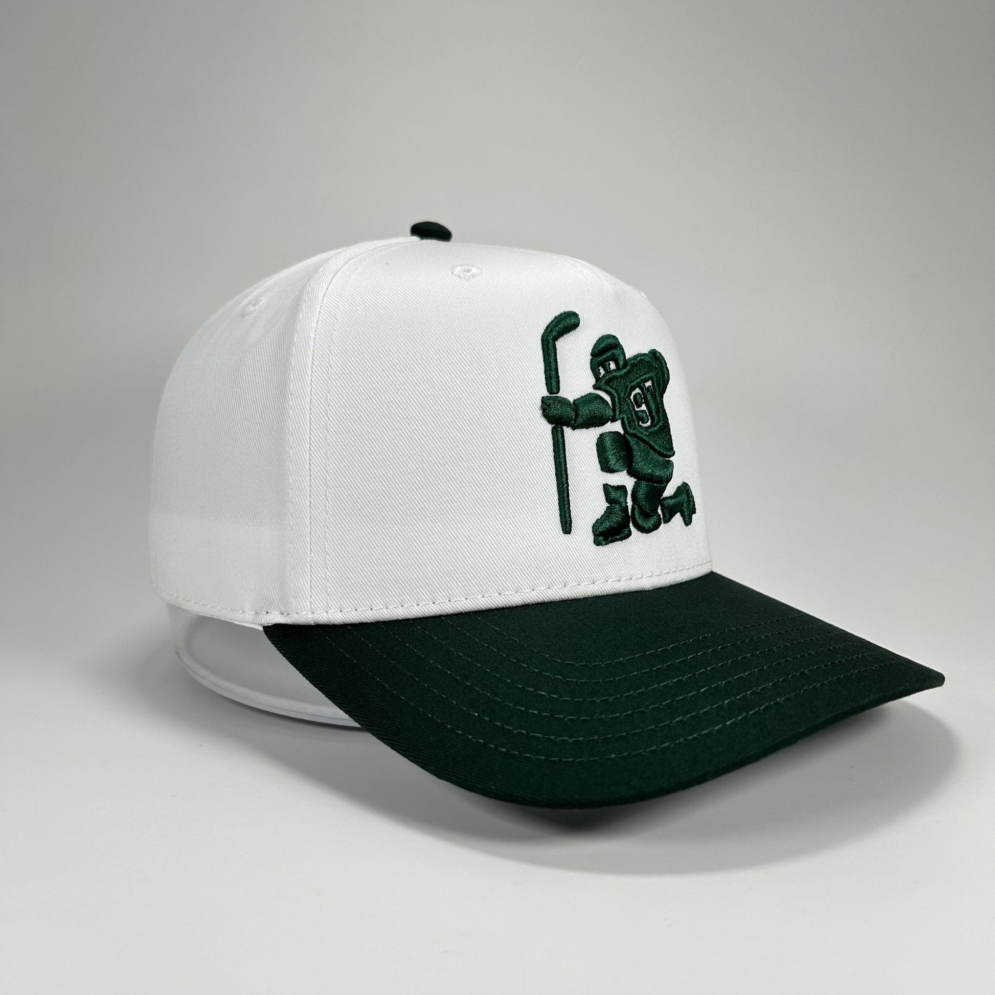 The Celly | Minnesota Hockey Puff Embroidery 5-Panel Hat - Minny Golf Co