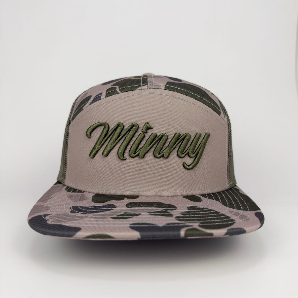 The Marshland | 7-Panel Camo Trucker Hat