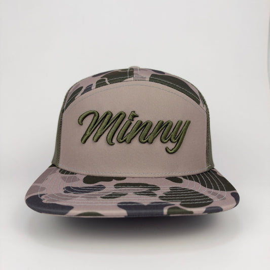 The Marshland | 7-Panel Camo Trucker Hat
