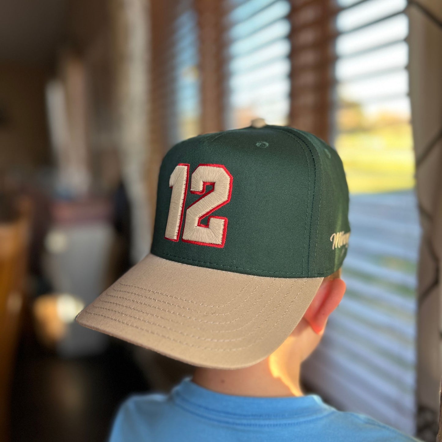 The 12 | Minnesota Hockey Puff Embroidery 5-Panel Hat