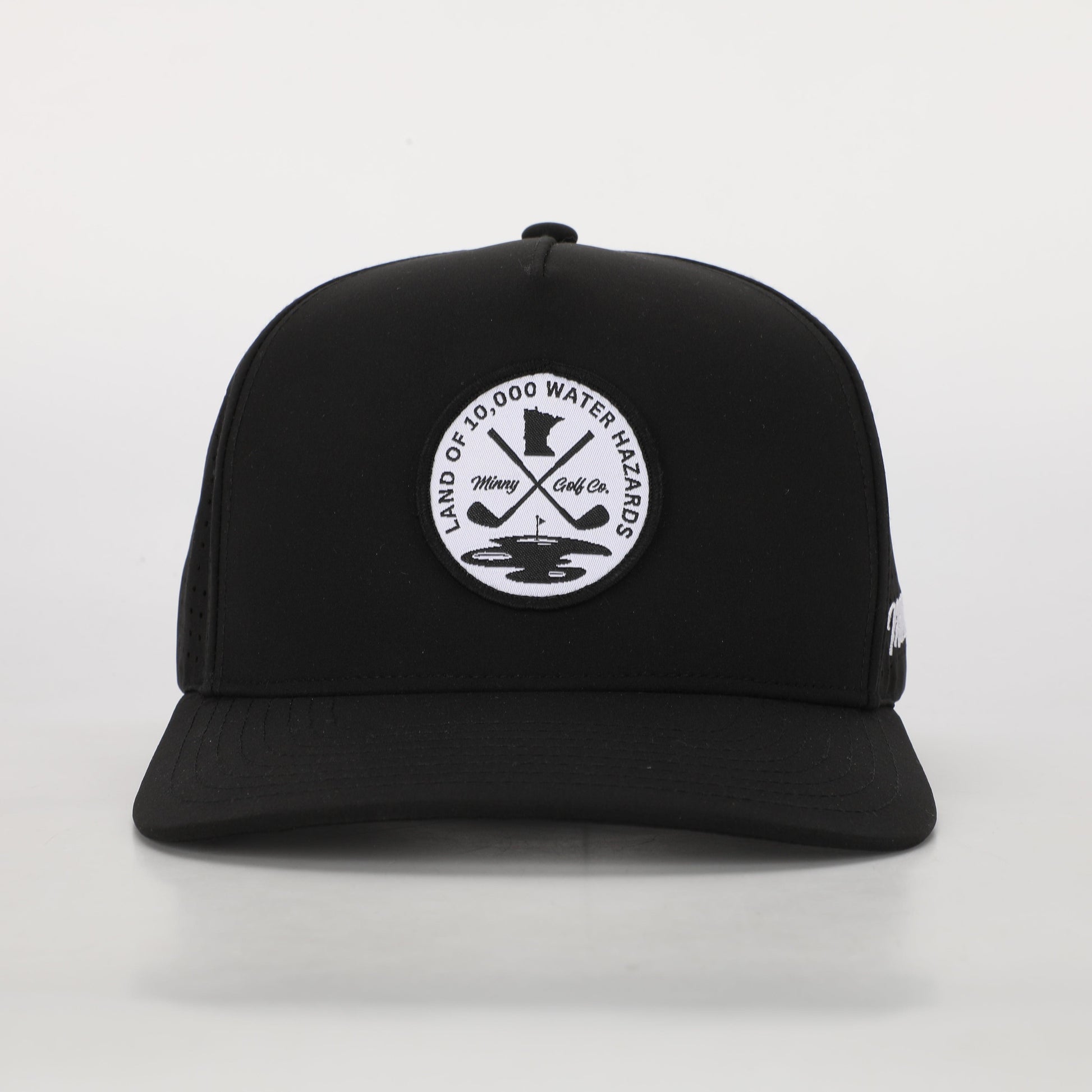 10K Water Hazards - Snapback Patch Hat - Minny Golf Co