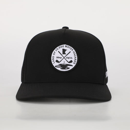 10K Water Hazards - Snapback Patch Hat - Minny Golf Co
