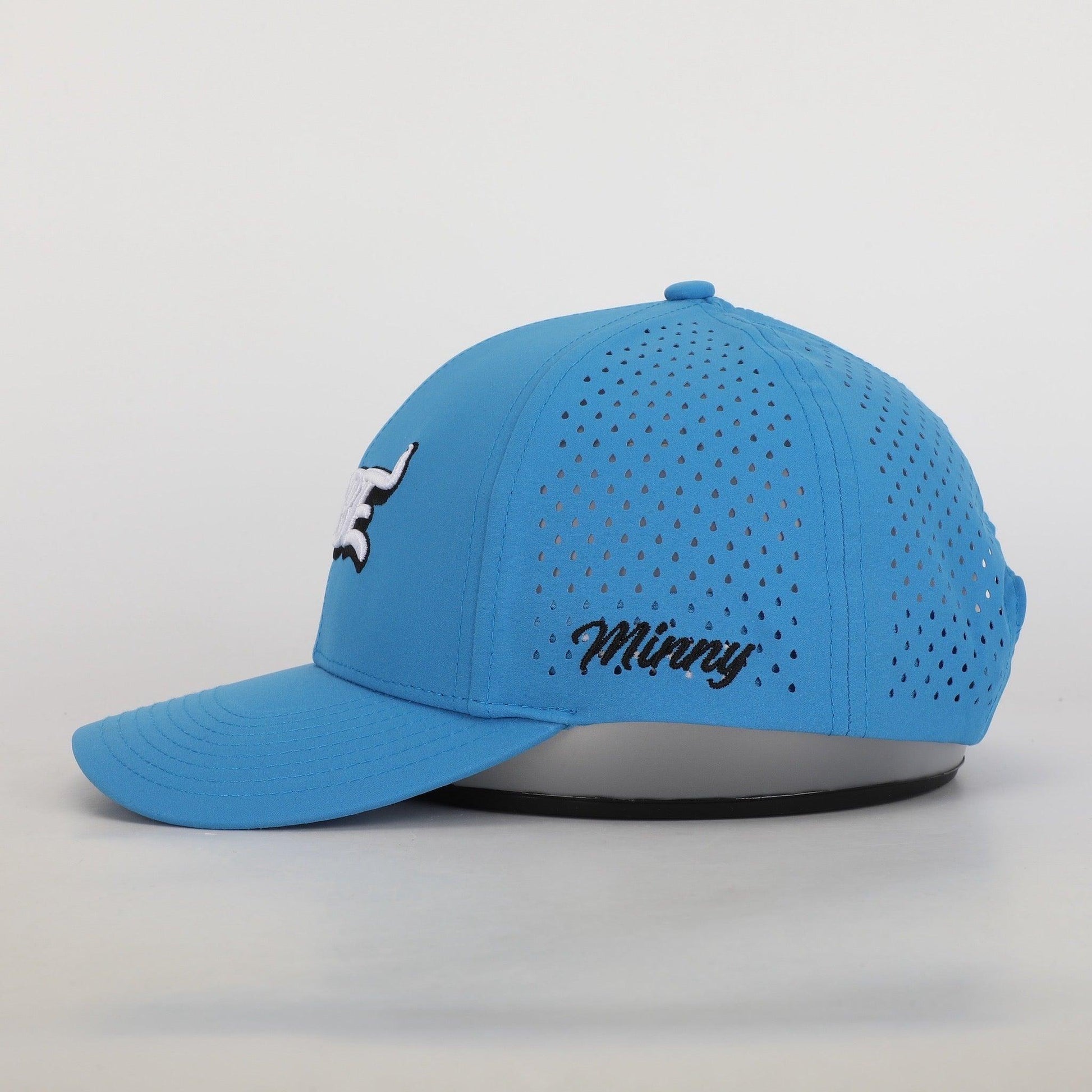 The Babe | Perforated 6-Panel Snapback Hat - Minny Golf Co