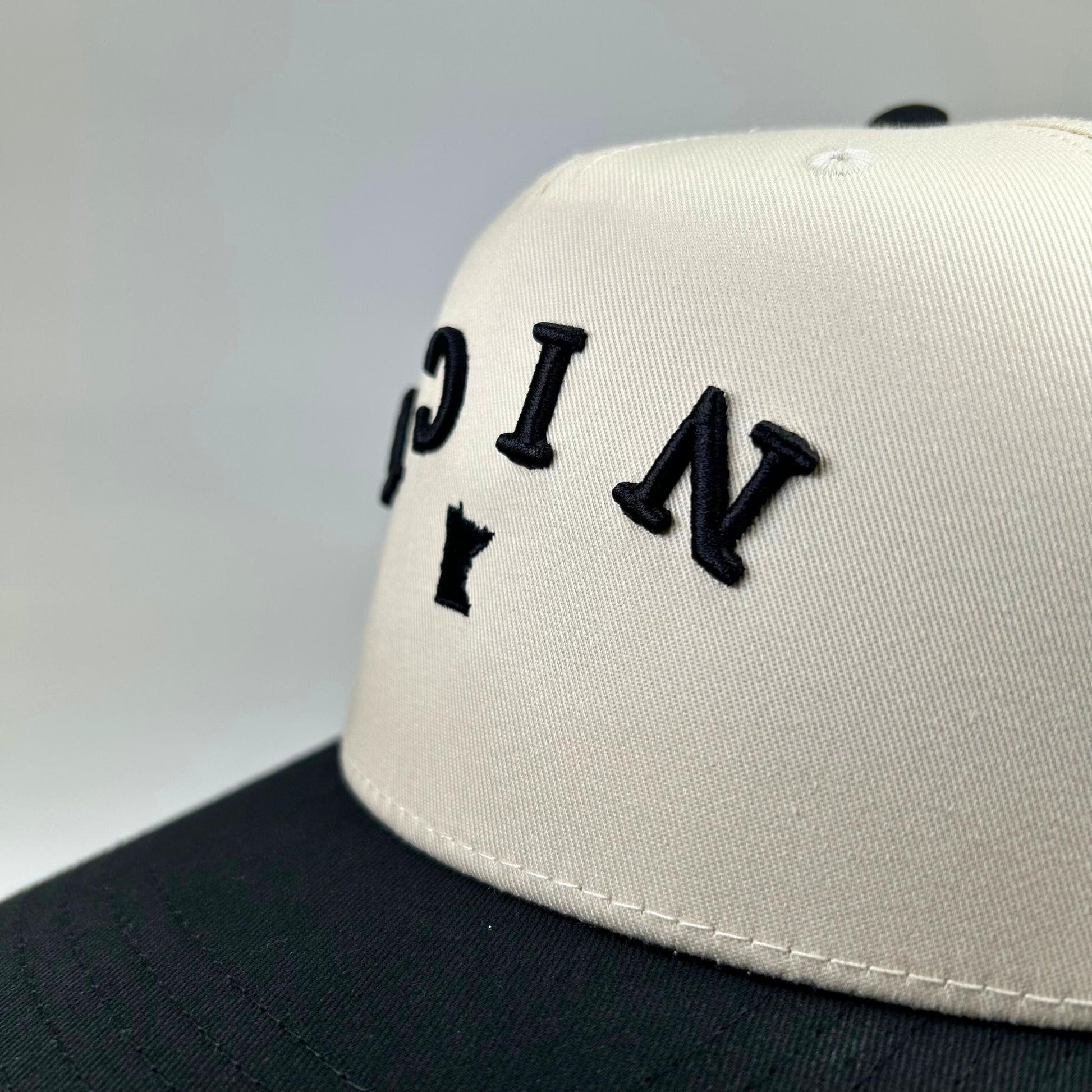 Minnesota NICE Vintage Snapback (Black) | Minny Co. - Minny Golf Co