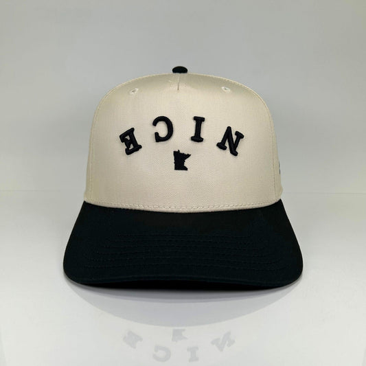 Minnesota NICE Vintage Snapback (Black) | Minny Co. - Minny Golf Co
