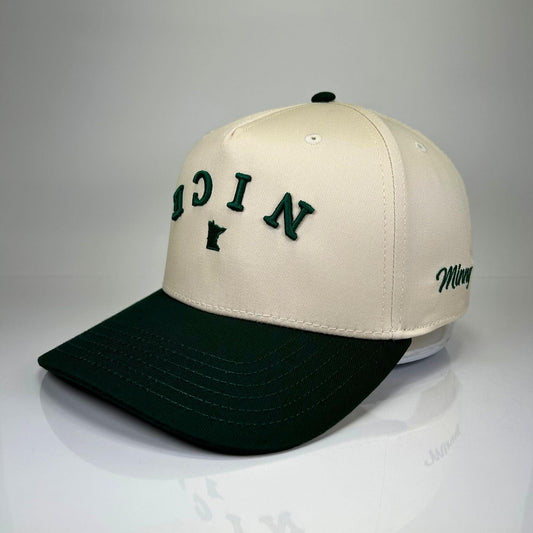 Minnesota NICE Vintage Snapback (Green) | Minny Co. - Minny Golf Co