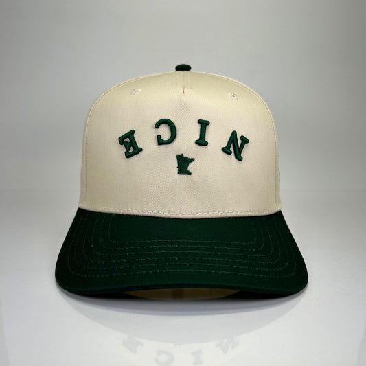 Minnesota NICE Vintage Snapback (Green) | Minny Co. - Minny Golf Co