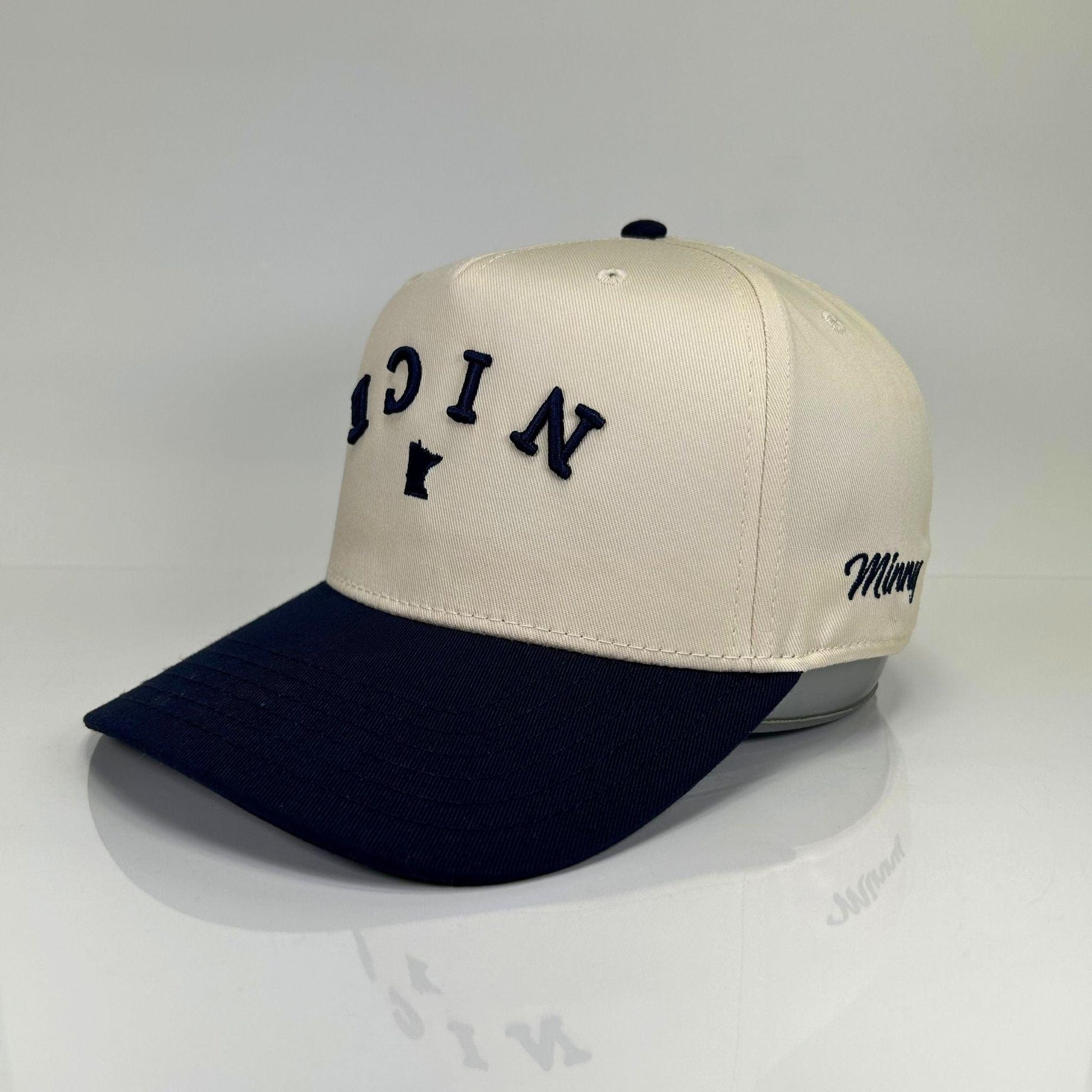 Minnesota NICE Vintage Snapback (Navy) | Minny Co. - Minny Golf Co