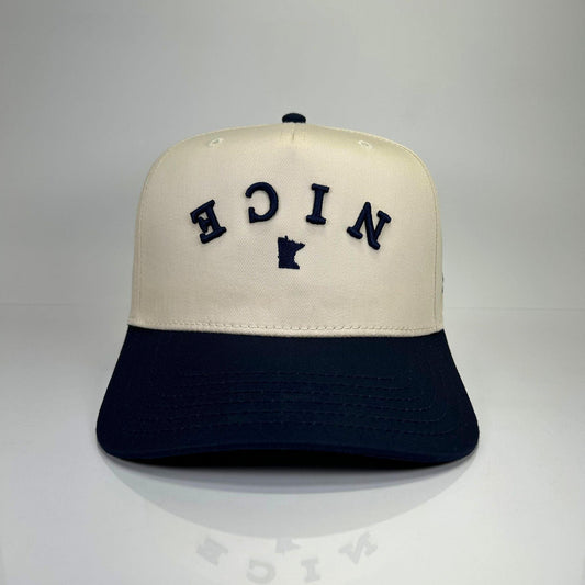 Minnesota NICE Vintage Snapback (Navy) | Minny Co. - Minny Golf Co