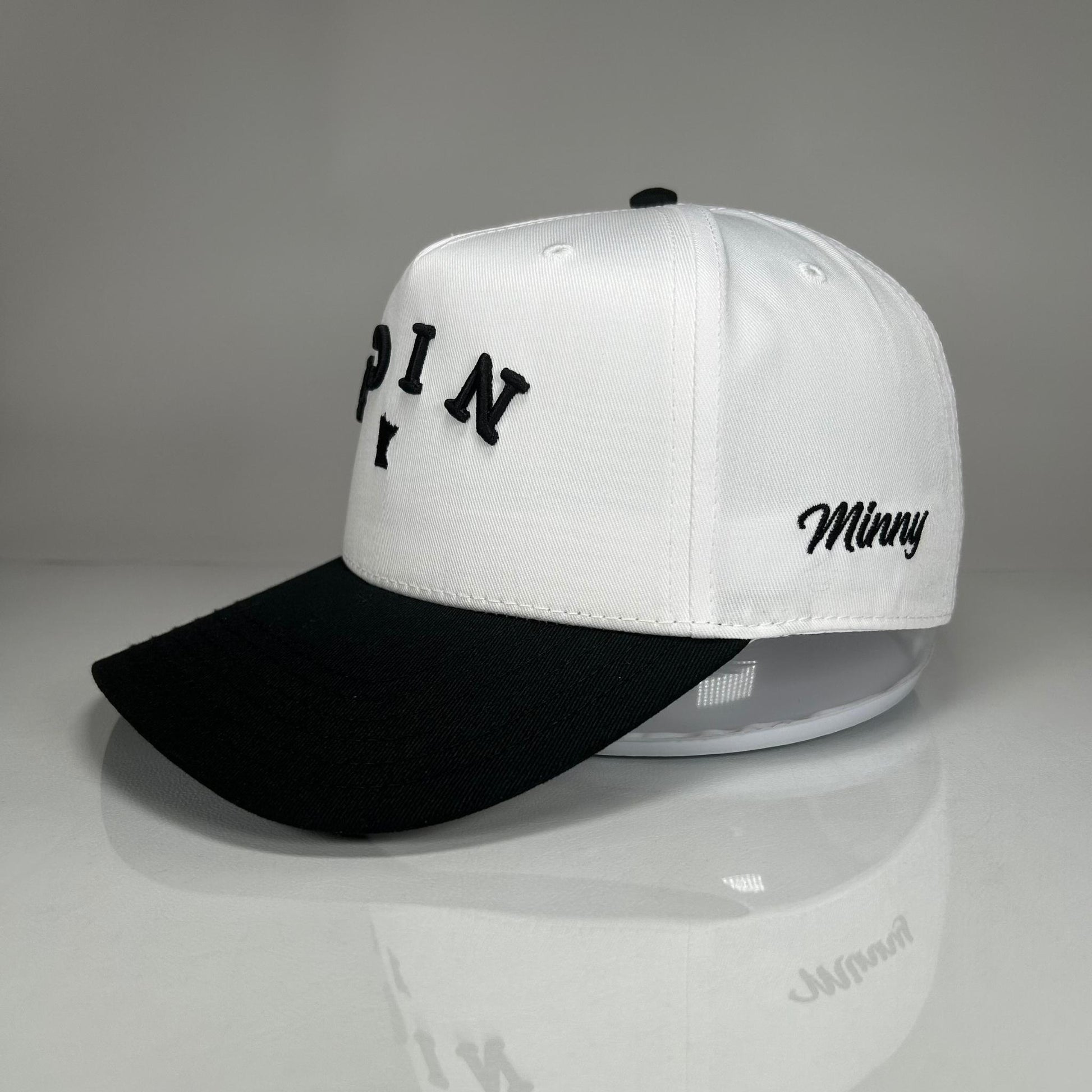 Minnesota NICE Vintage Snapback (Black/White) | Minny Co. - Minny Golf Co