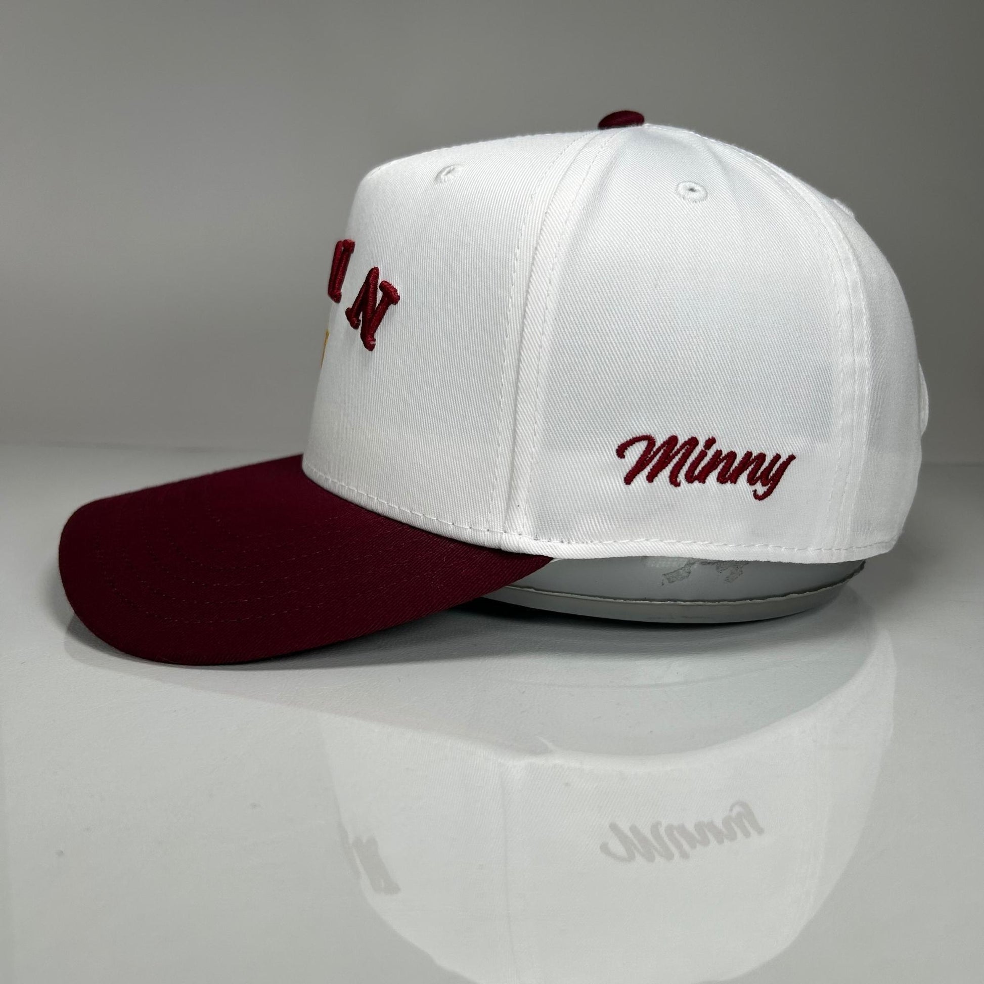 Minnesota NICE Vintage Snapback (Maroon) | Minny Co. - Minny Golf Co