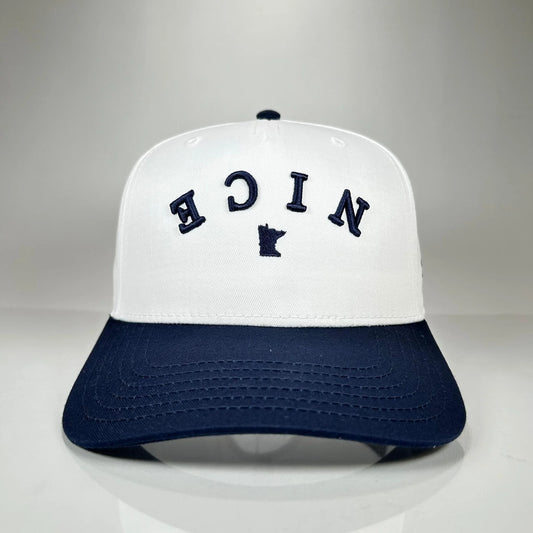 Minnesota NICE Vintage Snapback (Navy/White) | Minny Co. - Minny Golf Co