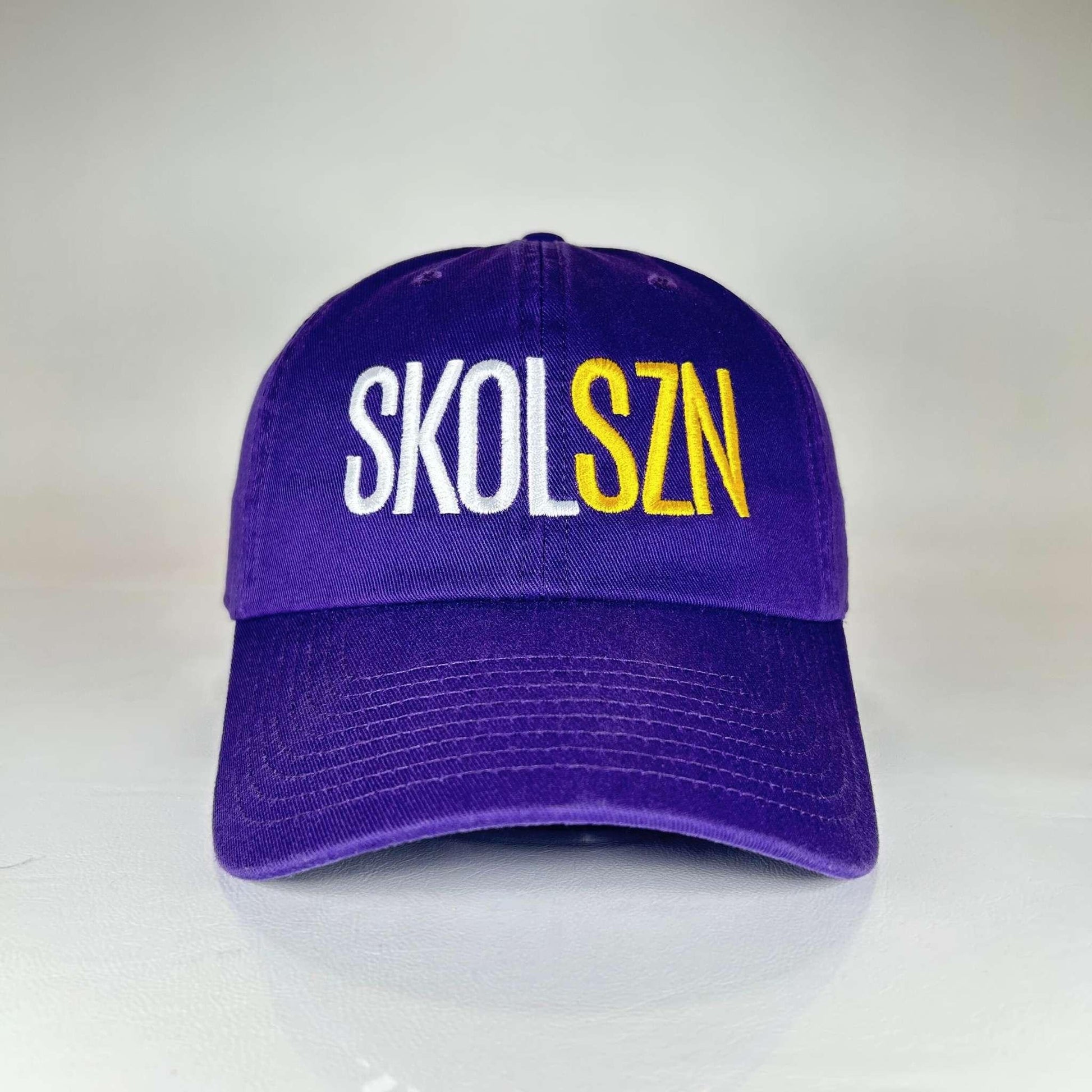 SKOLSZN Cleanup Dad Cap – Minnesota Football Inspired (Purple) - Minny Golf Co
