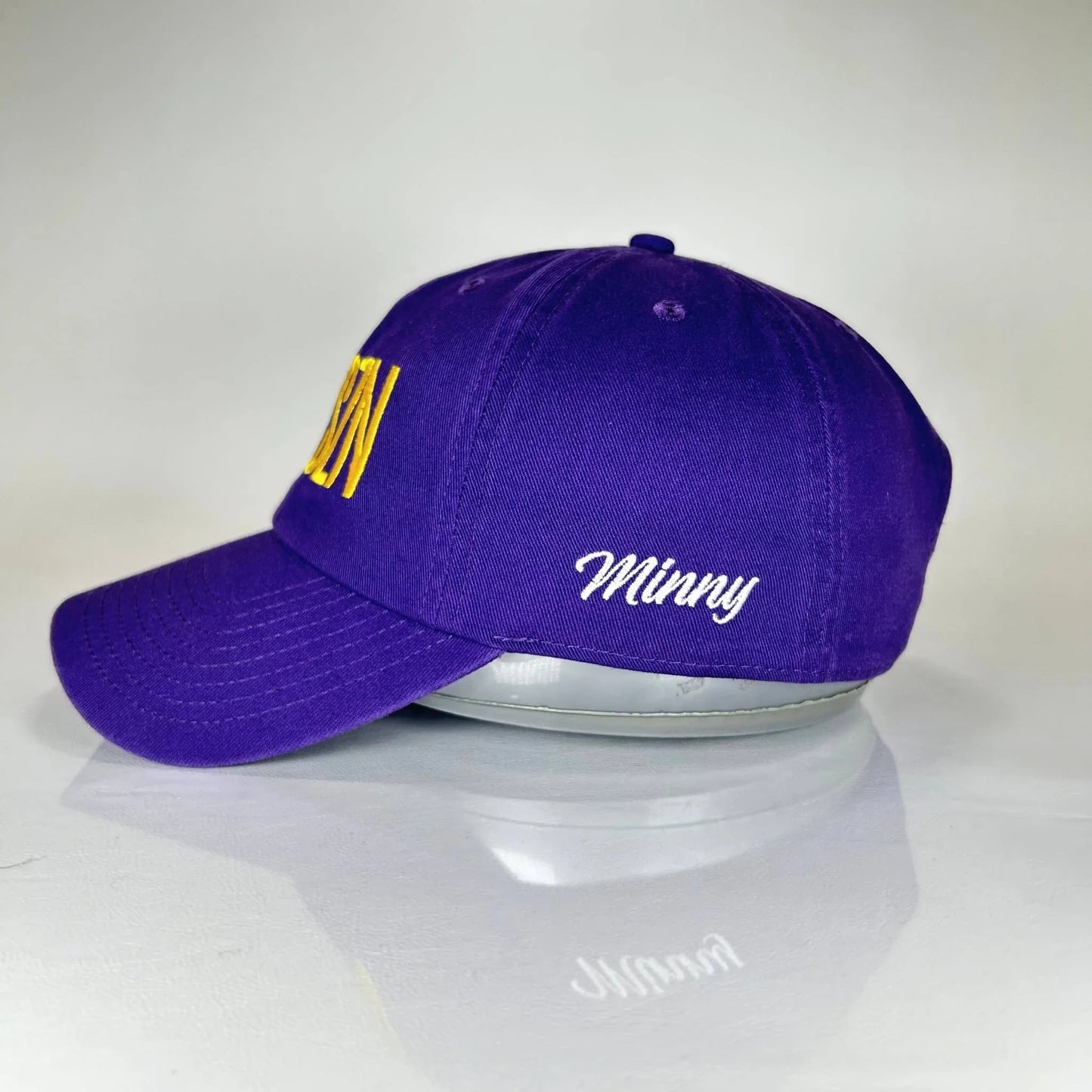 SKOLSZN Cleanup Dad Cap – Minnesota Football Inspired (Purple) - Minny Golf Co
