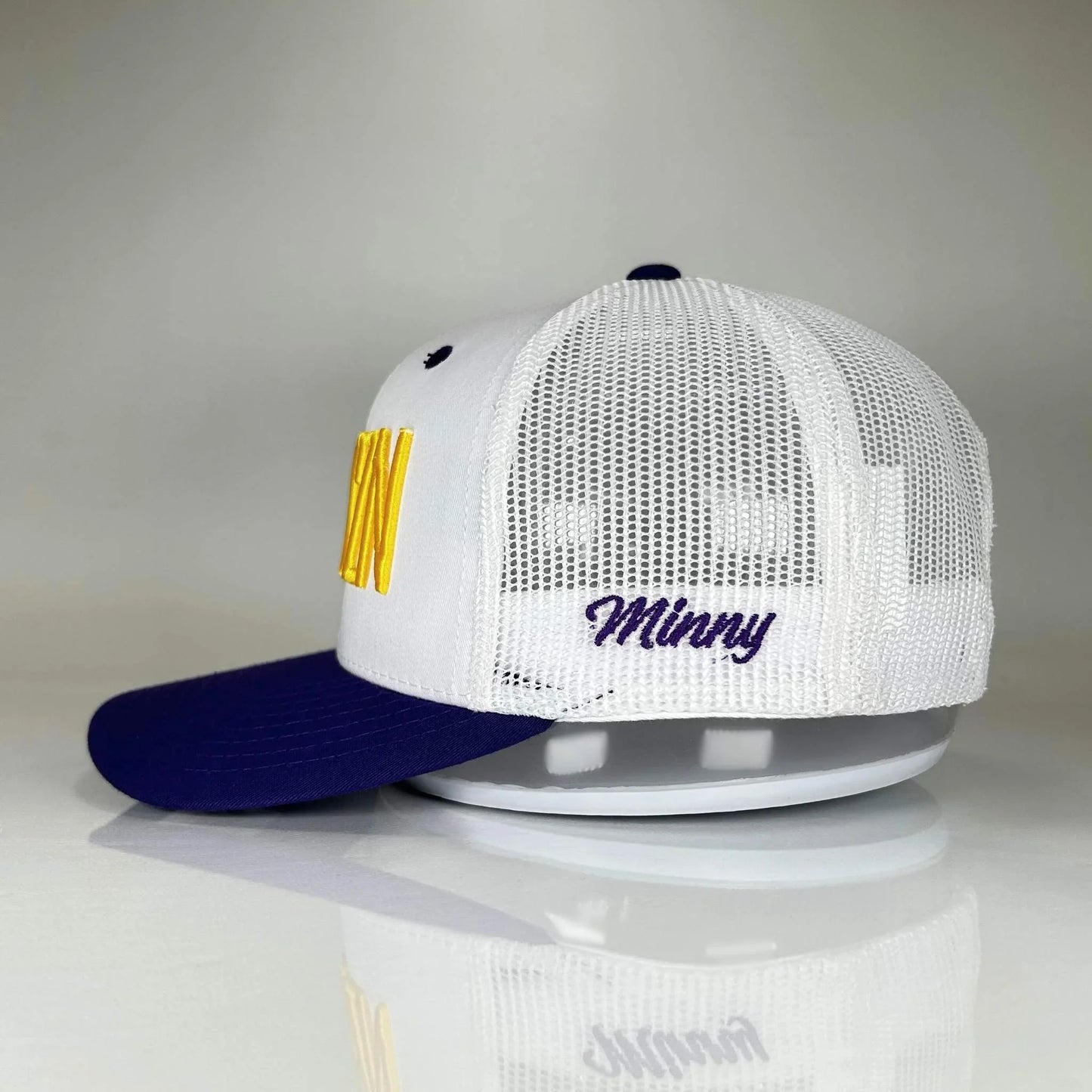 SKOLSZN Trucker Hat – Minnesota Football Inspired (Purple/White) - Minny Golf Co