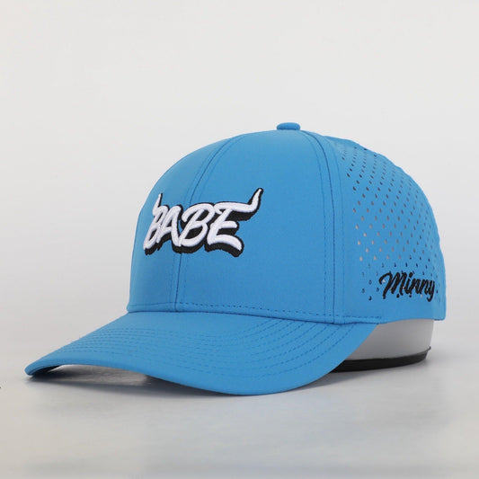 The Babe | Perforated 6-Panel Snapback Hat - Minny Golf Co